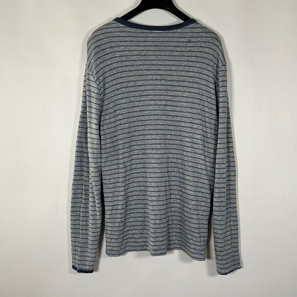 Faherty Cloud Cotton Reversible Crew Neck Shirt Large* Pima Cotton Blend - Picture 11 of 12